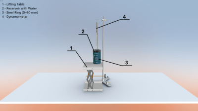 Screenshot of the application Surface tension - #2