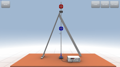 Screenshot of the application Boat reversible pendulum - #8