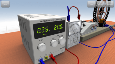 Screenshot of the application Paul's Torsion Pendulum - #6