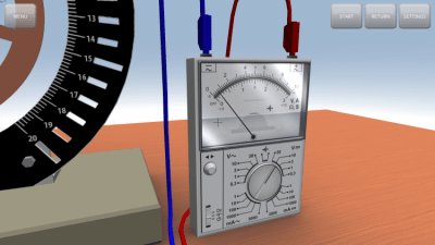 Screenshot of the application Forced torsional oscillations - #2