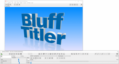 Screenshot of the application BluffTitler - #3
