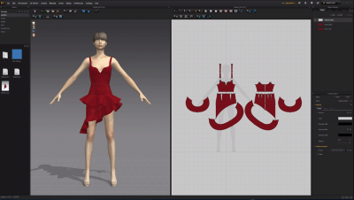 Screenshot of the application Marvelous Designer - #2