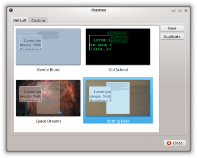 Screenshot of the application FocusWriter - #2