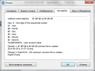 Screenshot of the application Free Screen Video Recorder - #5
