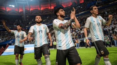 Screenshot of the application FIFA 18 - #4