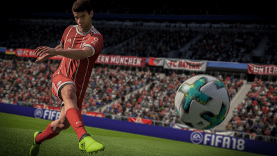 Screenshot of the application FIFA 18 - #10