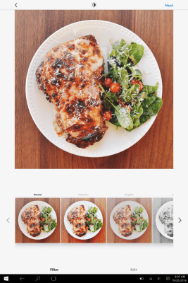 Screenshot of the application Instagram - #3