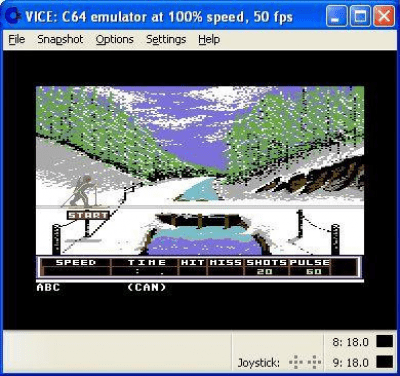 Screenshot of the application VICE - #6