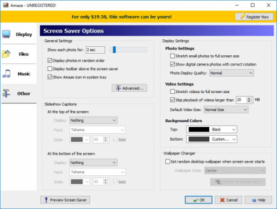 Screenshot of the application Amaze - #2