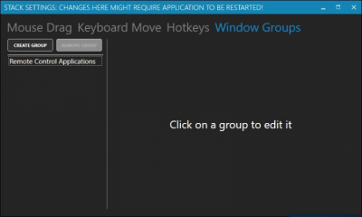 Screenshot of the application Stack - #5