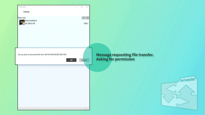 Screenshot of the application FileTransfer - #4