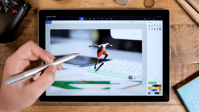 Screenshot of the application Paint 3D - #3