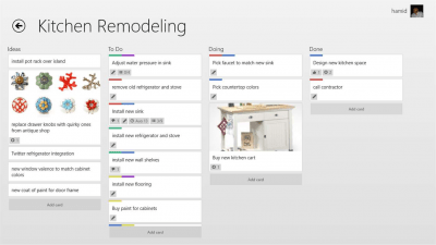 Screenshot of the application Trello - #2