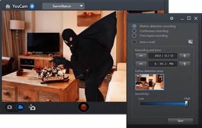 Screenshot of the application CyberLink YouCam - #2