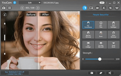 Screenshot of the application CyberLink YouCam - #8