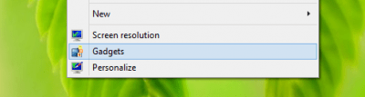 Screenshot of the application Windows Desktop Gadgets - #4