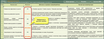 Screenshot of the application Jiura Financial model of the enterprise - #2