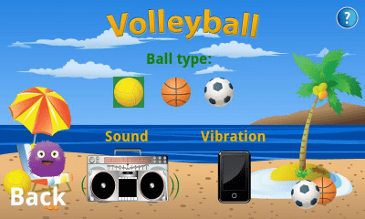 Screenshot of the application Volleyball Free - #3