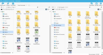 Screenshot of the application CloudBuckit Windows - #2