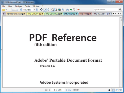 Screenshot of the application STDU Viewer - #3