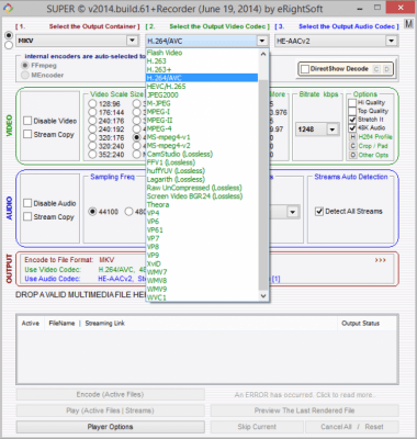 Screenshot of the application SUPER - #2