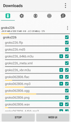 Screenshot of the application Sphere - #2