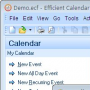 Download Efficient Software Calendar