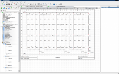 Screenshot of the application QElectroTech - #2