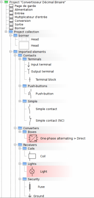 Screenshot of the application QElectroTech - #3
