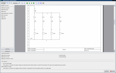 Screenshot of the application QElectroTech - #10