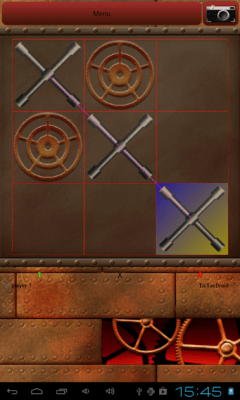 Screenshot of the application Super Cross-Checkers - #3