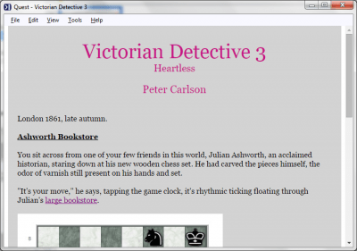 Screenshot of the application Quest for Windows - #2