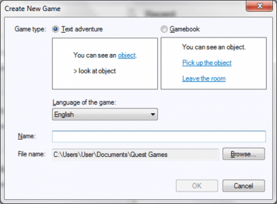 Screenshot of the application Quest for Windows - #4