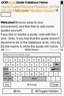Screenshot of the application DSOrganize - #2