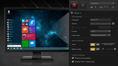 Screenshot of the application Roxio Creator - #2