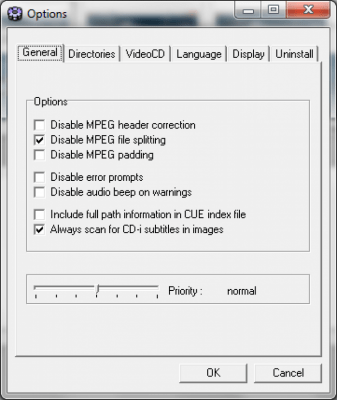 Screenshot of the application VCDGear - #2