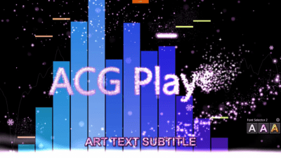 Screenshot of the application ACG Player - #3