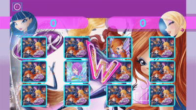 Screenshot of the application Winx 2017 Memory Game - #2