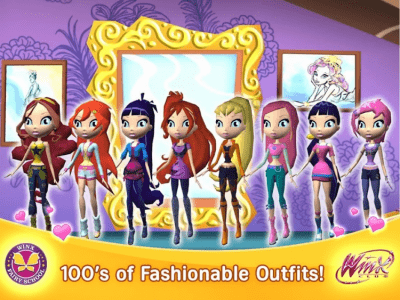 Screenshot of the application Winx School for Wizards - #2
