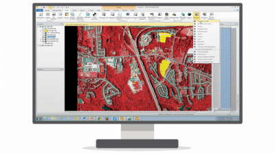Screenshot of the application ERDAS IMAGINE 2018 - #2