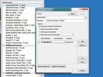 Screenshot of the application EZTitles - #2