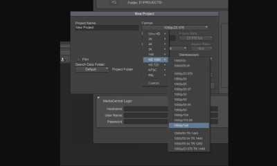 Screenshot of the application Avid Media Composer - #3