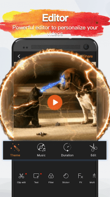 Screenshot of the application VivaVideo PRO: HD Video Editor - #3