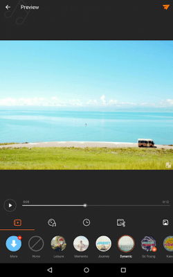 Screenshot of the application VivaVideo PRO: HD Video Editor - #7