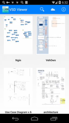Screenshot of the application VSD and VSDX Viewer - #2
