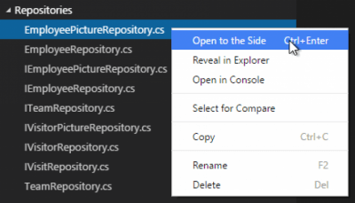 Screenshot of the application Visual Studio Code - #5