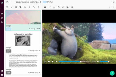 Screenshot of the application TagSpaces for Windows - #3