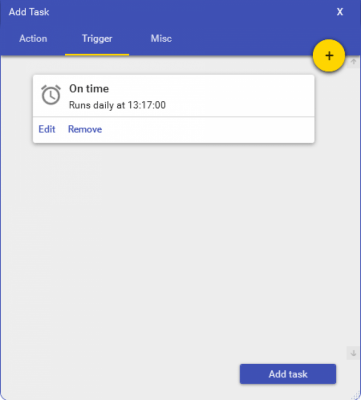Screenshot of the application RoboIntern - #2