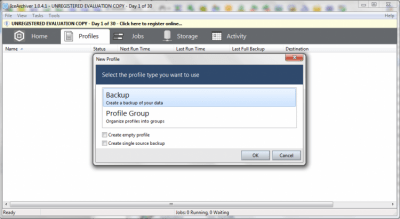 Screenshot of the application IceArchiver - #2
