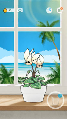 Screenshot of the application Plant Nanny - Water Reminder (old) - #2